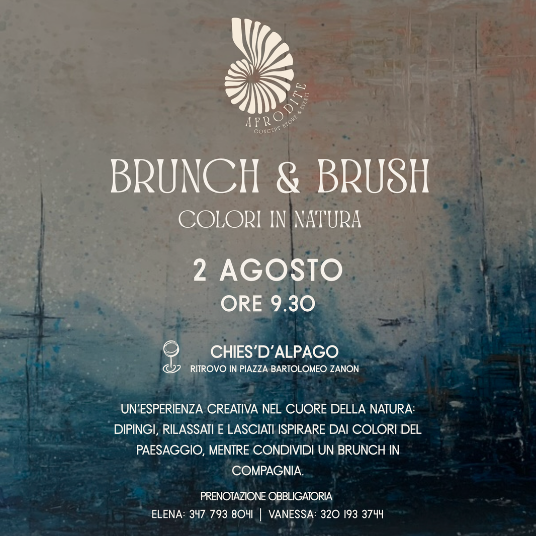 BRUNCH & BRUSH - COLORI IN NATURA
