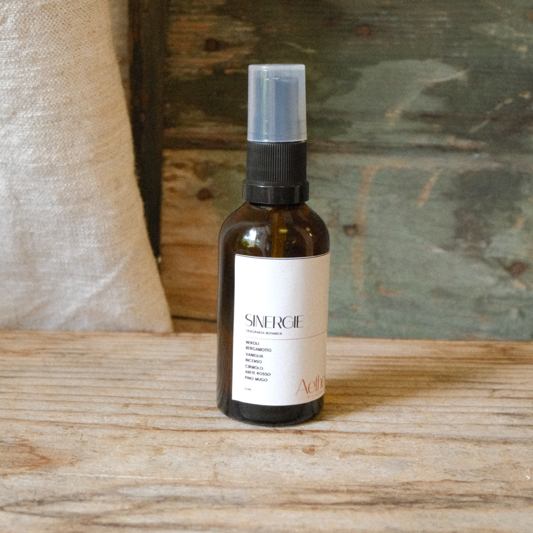 SINERGIE - SPRAY PER AMBIENTE & TESSUTI | AETHERIA X SINERGIE