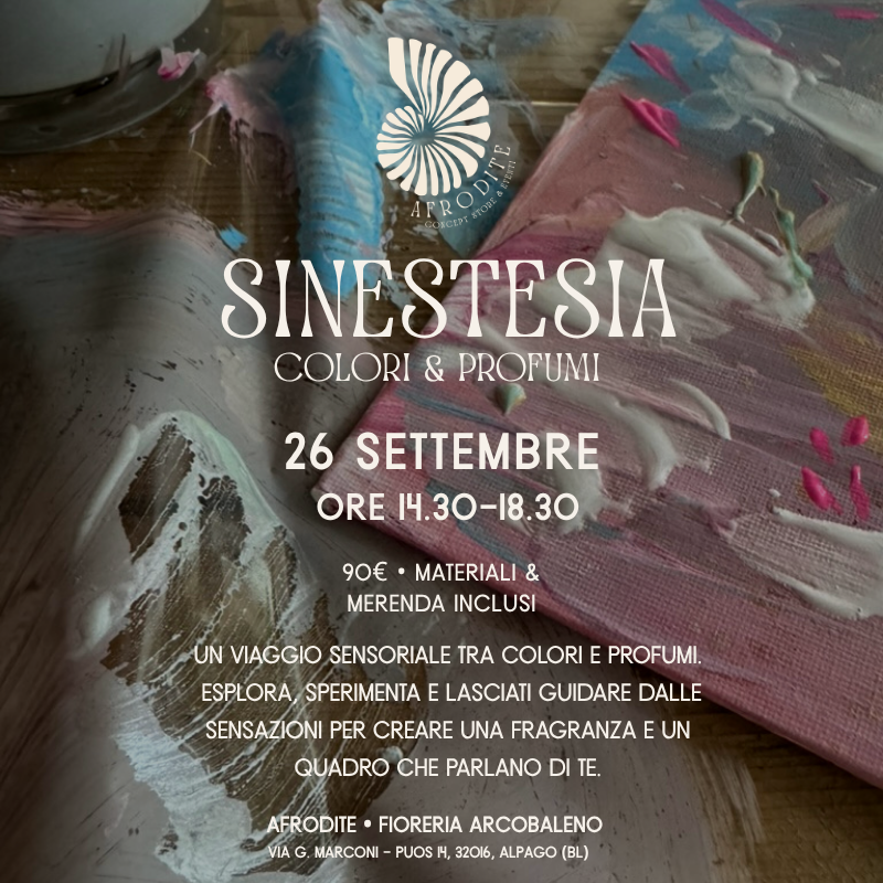 SINESTESIA — Colori & Profumi - V. Natural Lab