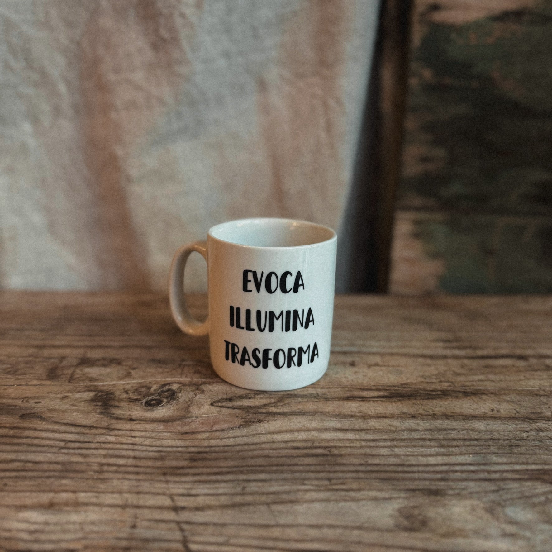 EVOCA, ILLUMINA, TRASFORMA - TAZZA - V. Natural Lab