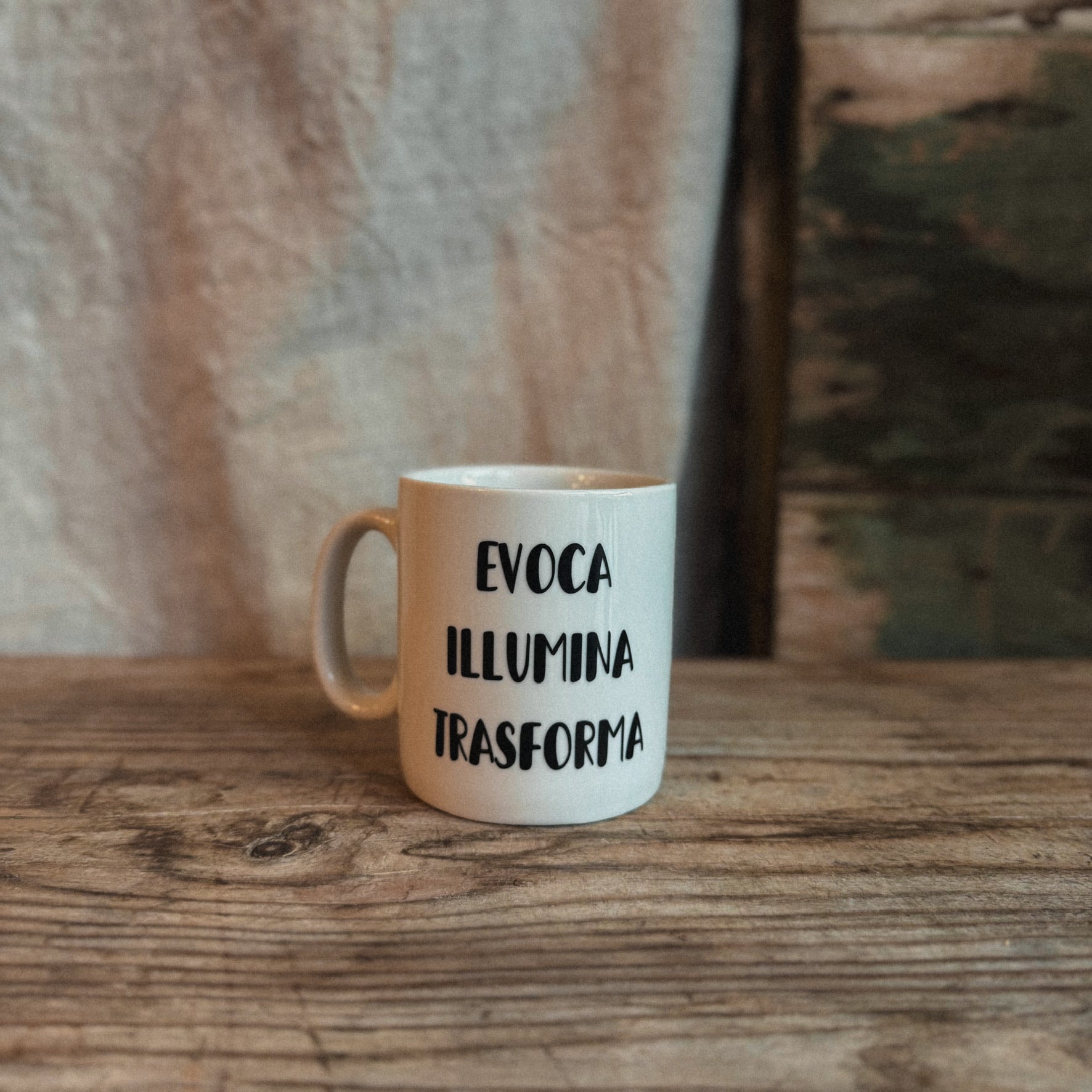 EVOCA, ILLUMINA, TRASFORMA - TAZZA - V. Natural Lab