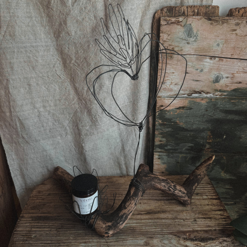 CANDELABRO CUORE SACRO - PEZZO UNICO - V. Natural Lab