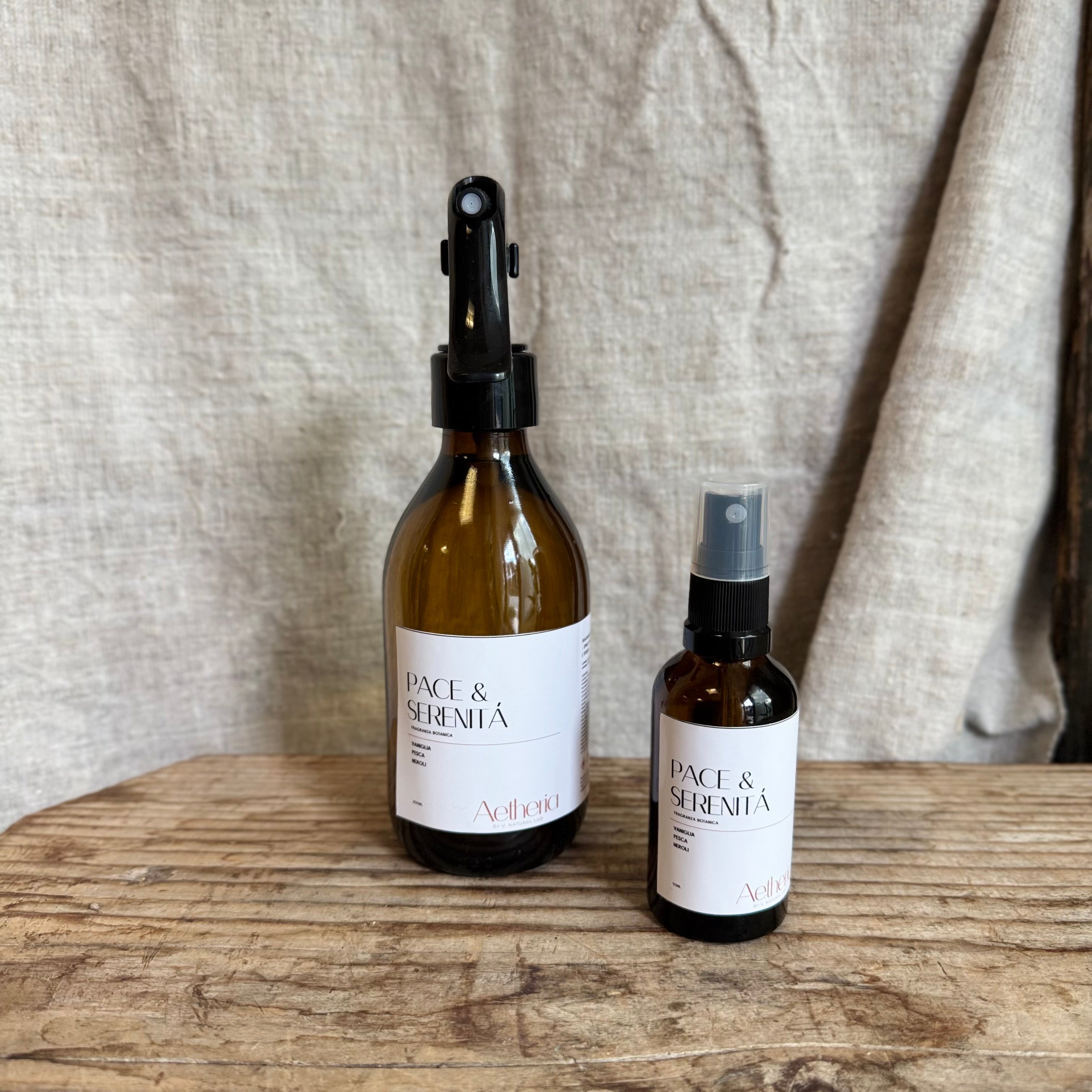 PACE E SERENITÁ -  SPRAY PER AMBIENTE & TESSUTI - V. Natural Lab