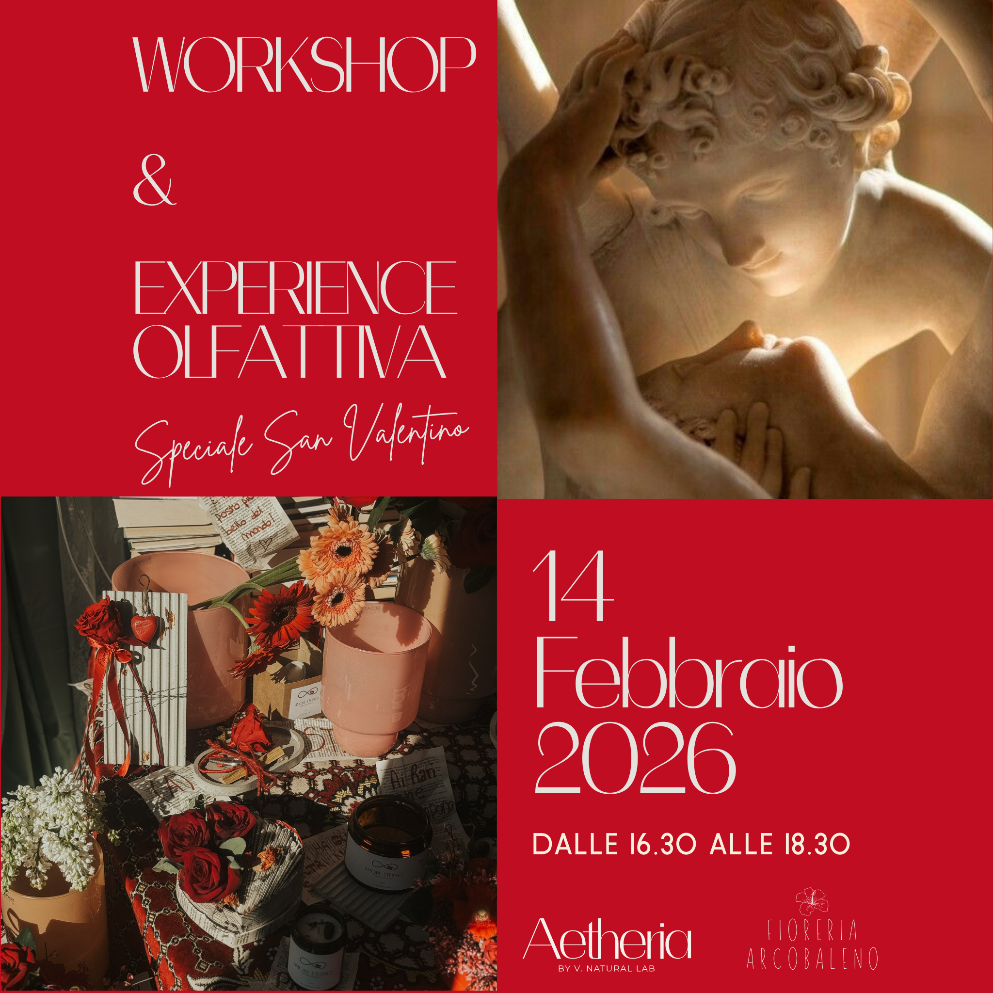 Workshop & Experience Olfattiva – Speciale San Valentino - V. Natural Lab