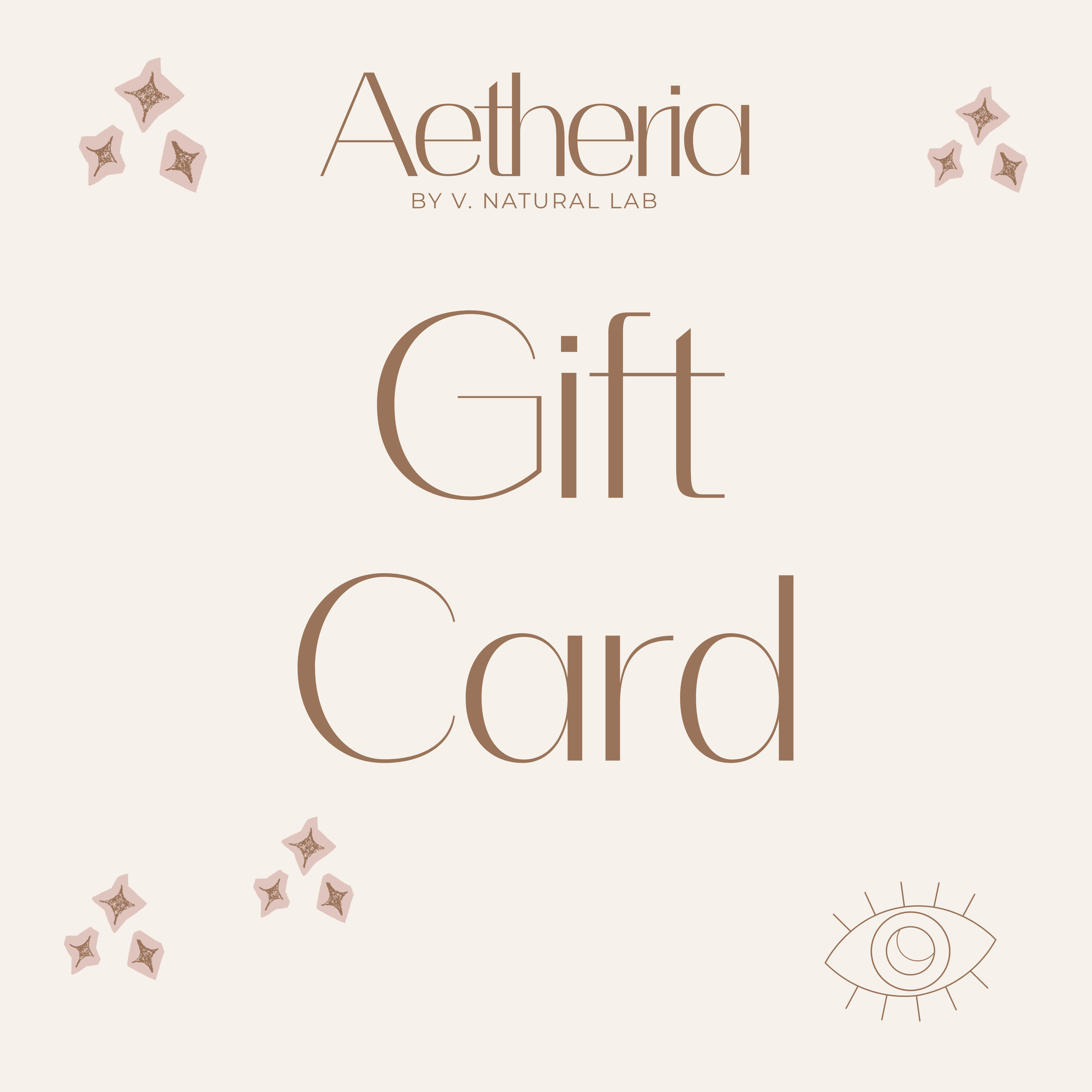 GIFT CARD AETHERIA - V. Natural Lab